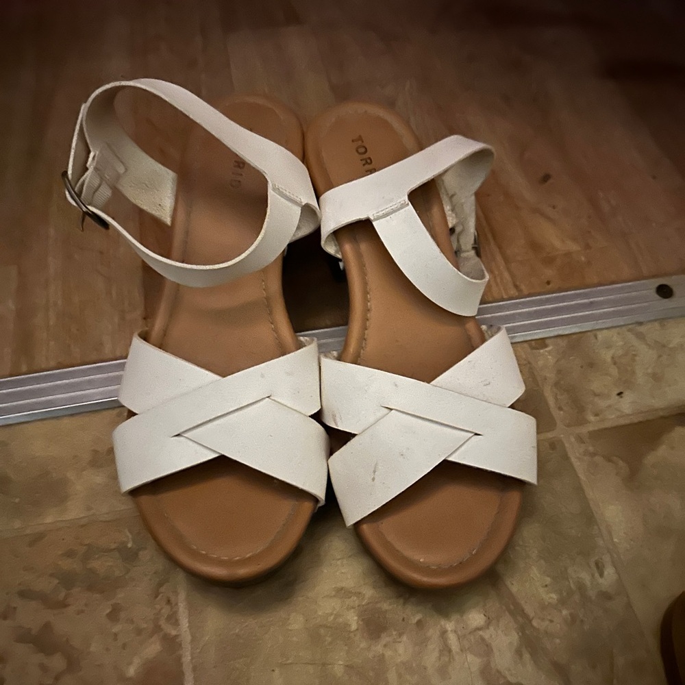 Chic White Strappy Heels